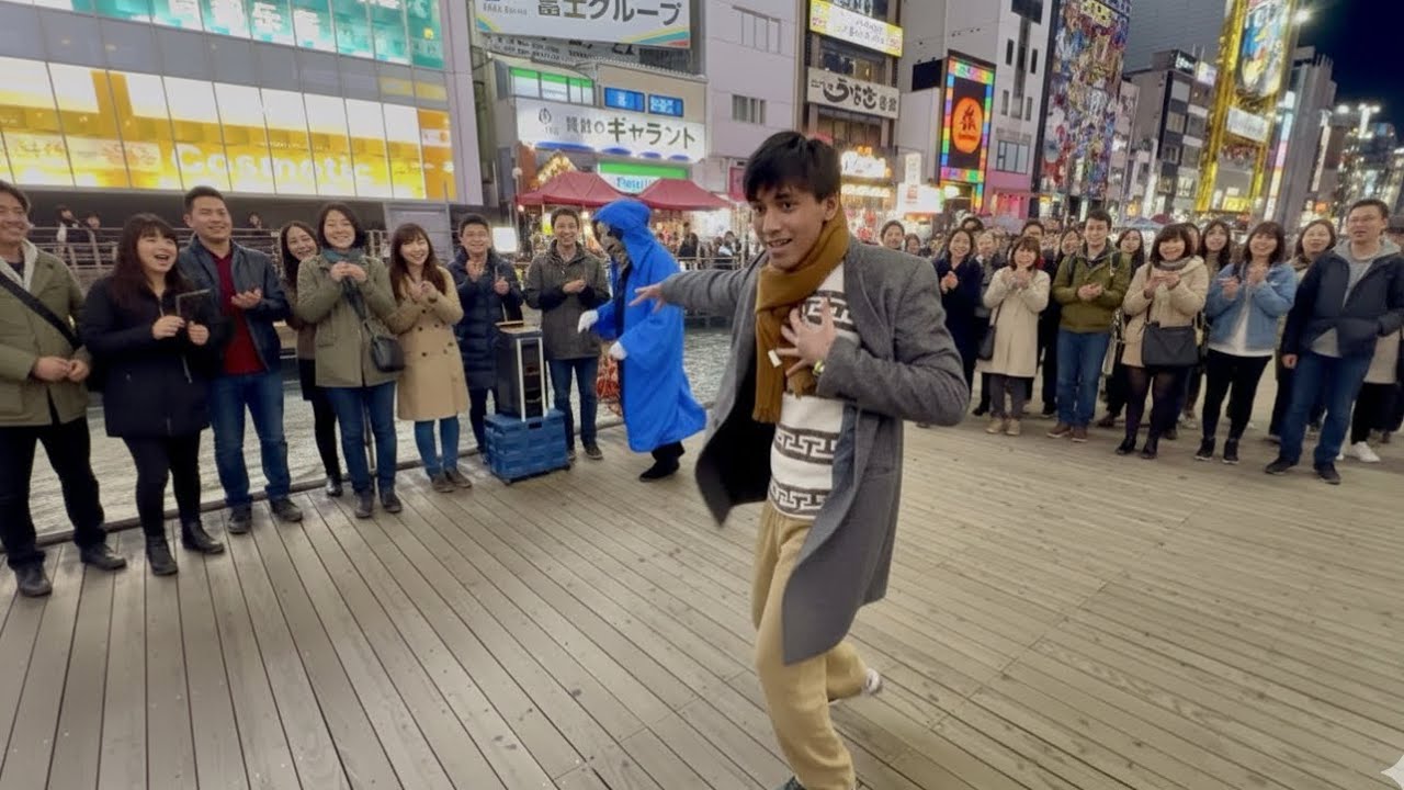 Trying To Dance in JAPAN 🇯🇵 Public Area 😂
