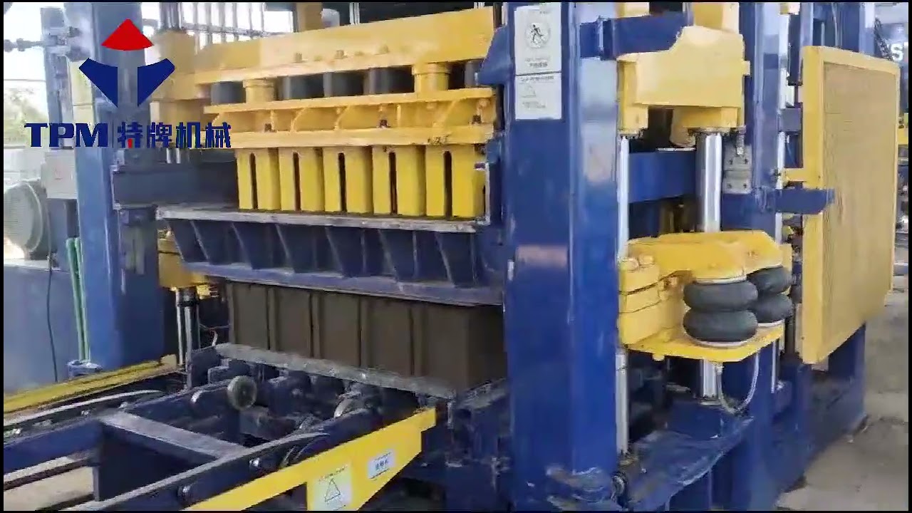 The installation of cutting-edge TPM10000G paving block machine in Africa