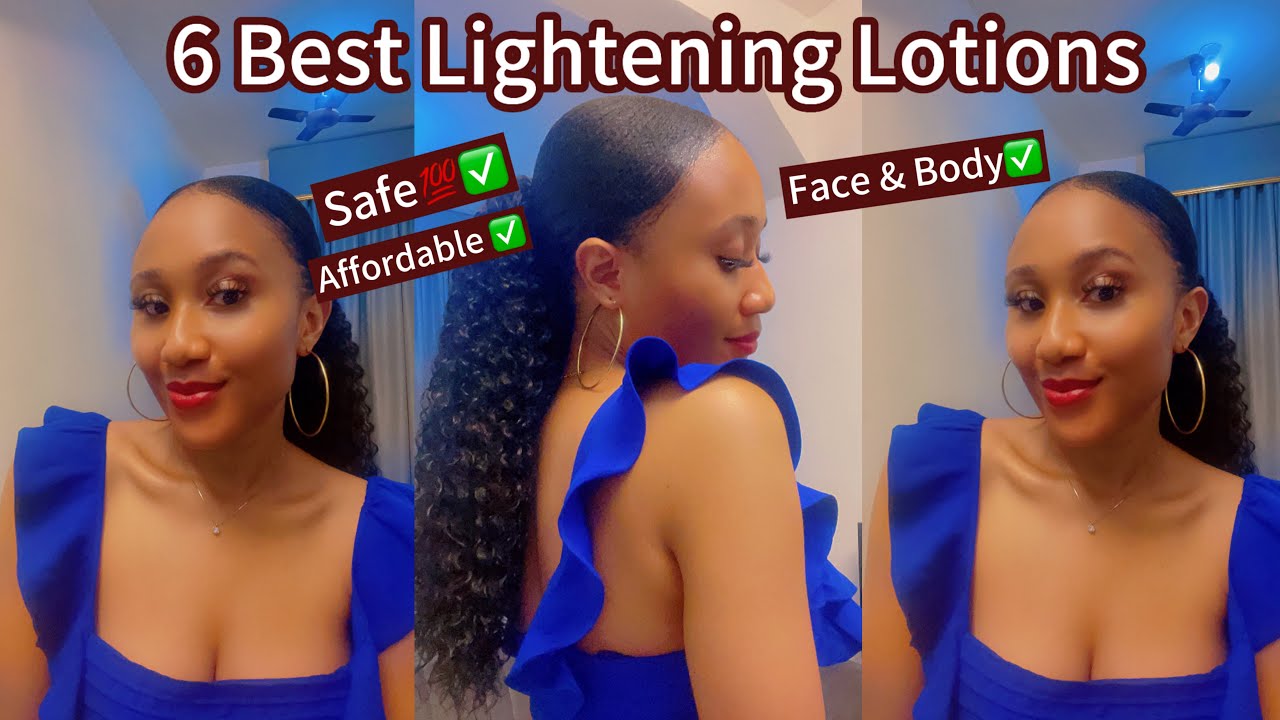 Best lotions to lighten and glow your skin😍. top skin lightening lotion, skin lightening#lightenskin