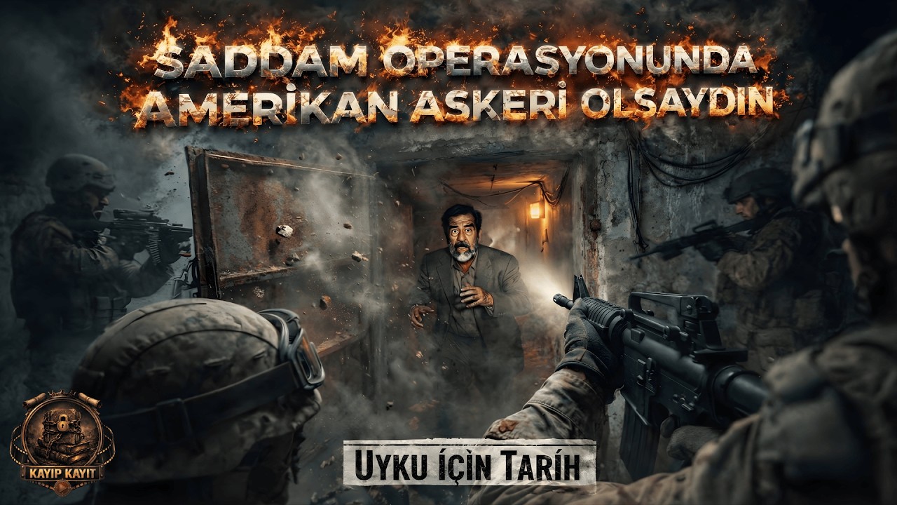 SADDAM OPERASYONUNUNDA AMERİKAN ASKERİ OLSAYDIN (Uyku İçin Tarih)