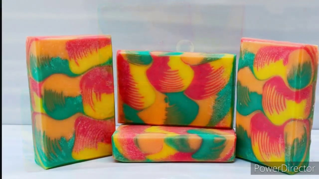 Clamshell Cold Process Soap Technique