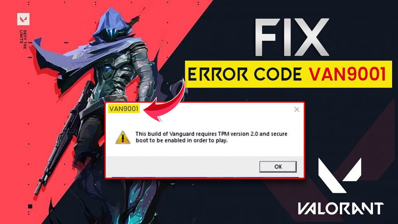 Как исправить ошибку Valorant с кодом VAN 9001 | Vanguard Require TPM 2.0