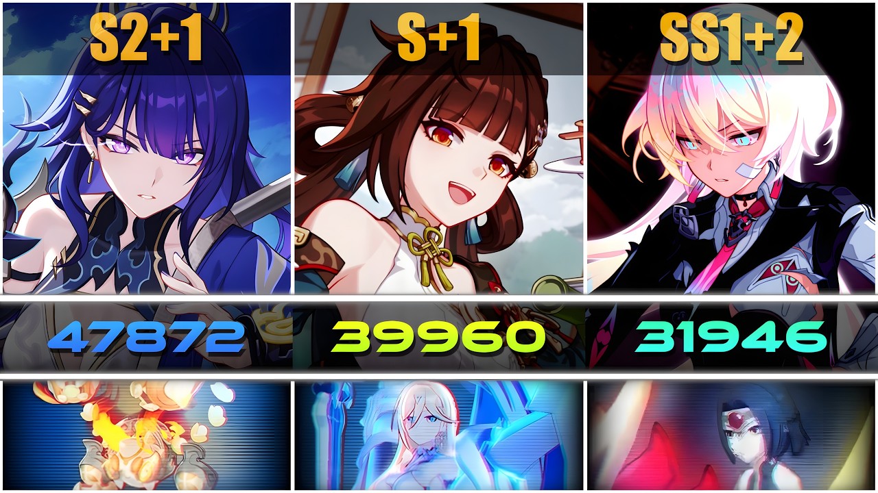 [MA EX] SSS Rice Cake 47872 | SSS BKE 39960 | SS DJXY 31946 | Honkai Impact 3rd 8.7 Week 1