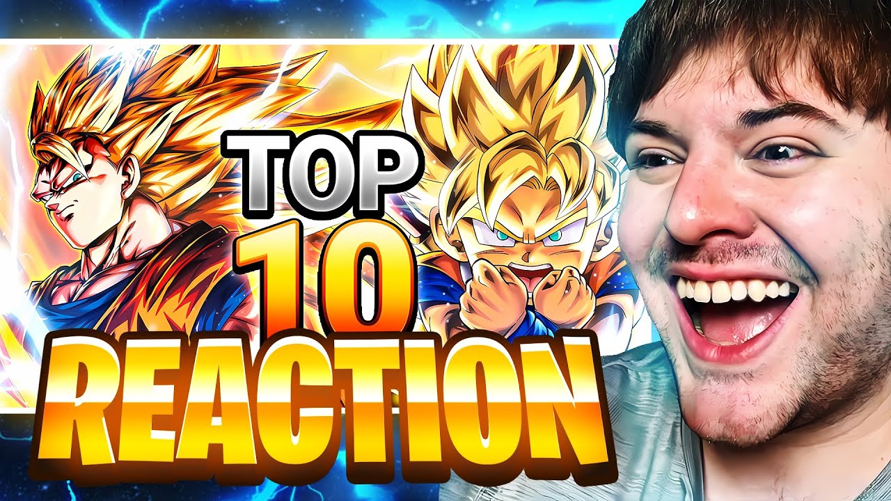 LOCAL DRAGON BALL LEGENDS WHALE REACTS TO GORESH PART 2 LEGENDS FEST 2024 TOP TEN TIER LIST!
