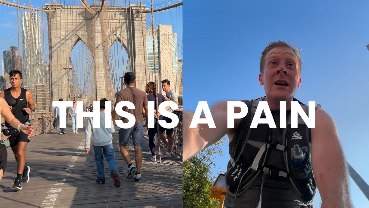 RUNNING IN NEW YORK CITY SUCKS | First Marathon Prep Episode 1