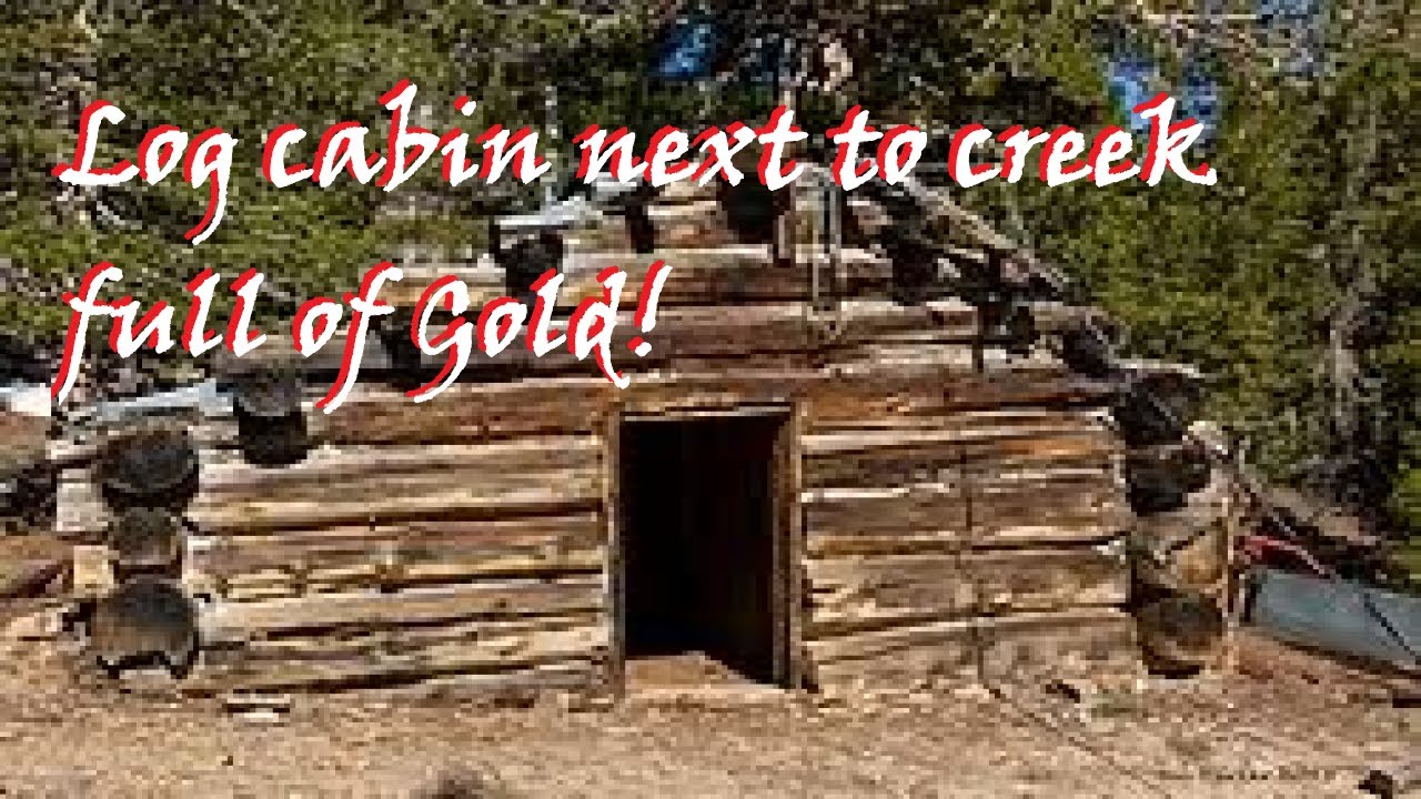 Wyoming cabin next to creek full of gold!