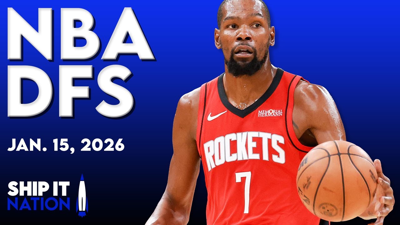 NBA DFS Process | DraftKings & FanDuel Picks, Plays & Slate Breakdown | Thursday, 01/15/26