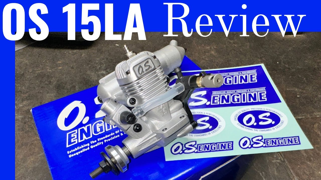 OS Engine 15LA glow engine review, rc plane engine