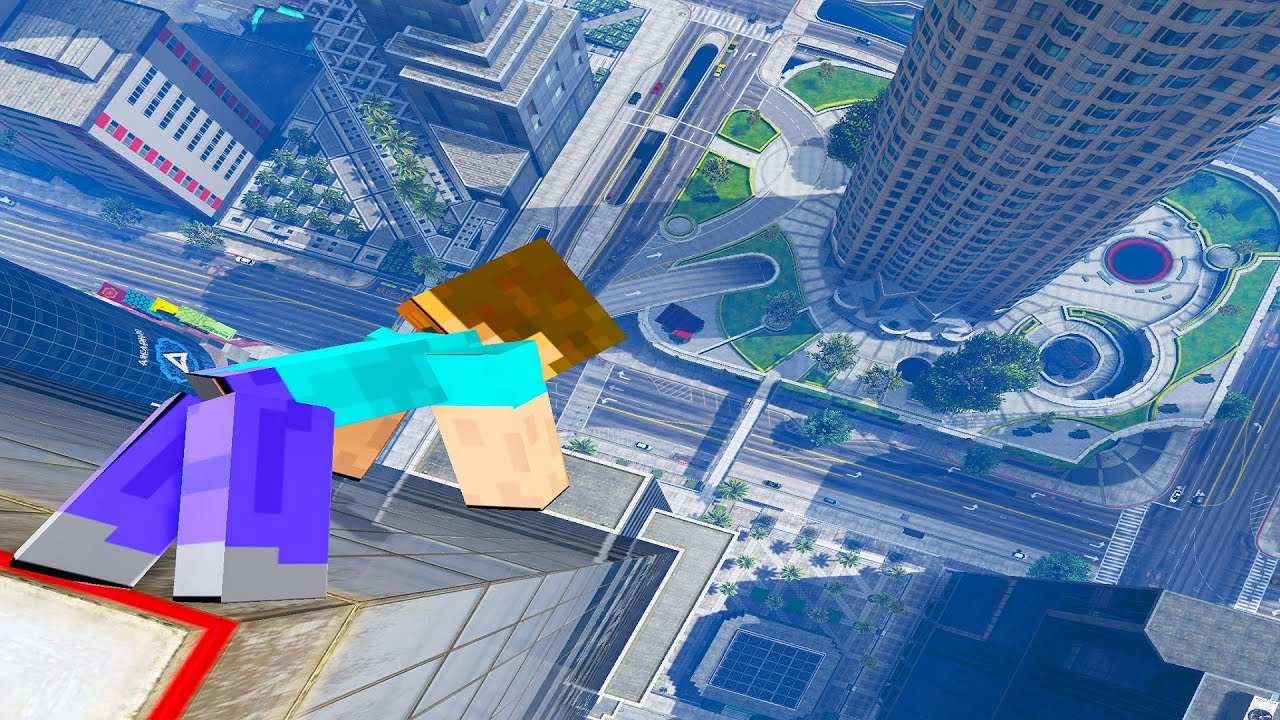 GTA 5 STEVE Ragdolls Compilation #4 (GTA 5 Fails Funny Moments/Ragdolls)