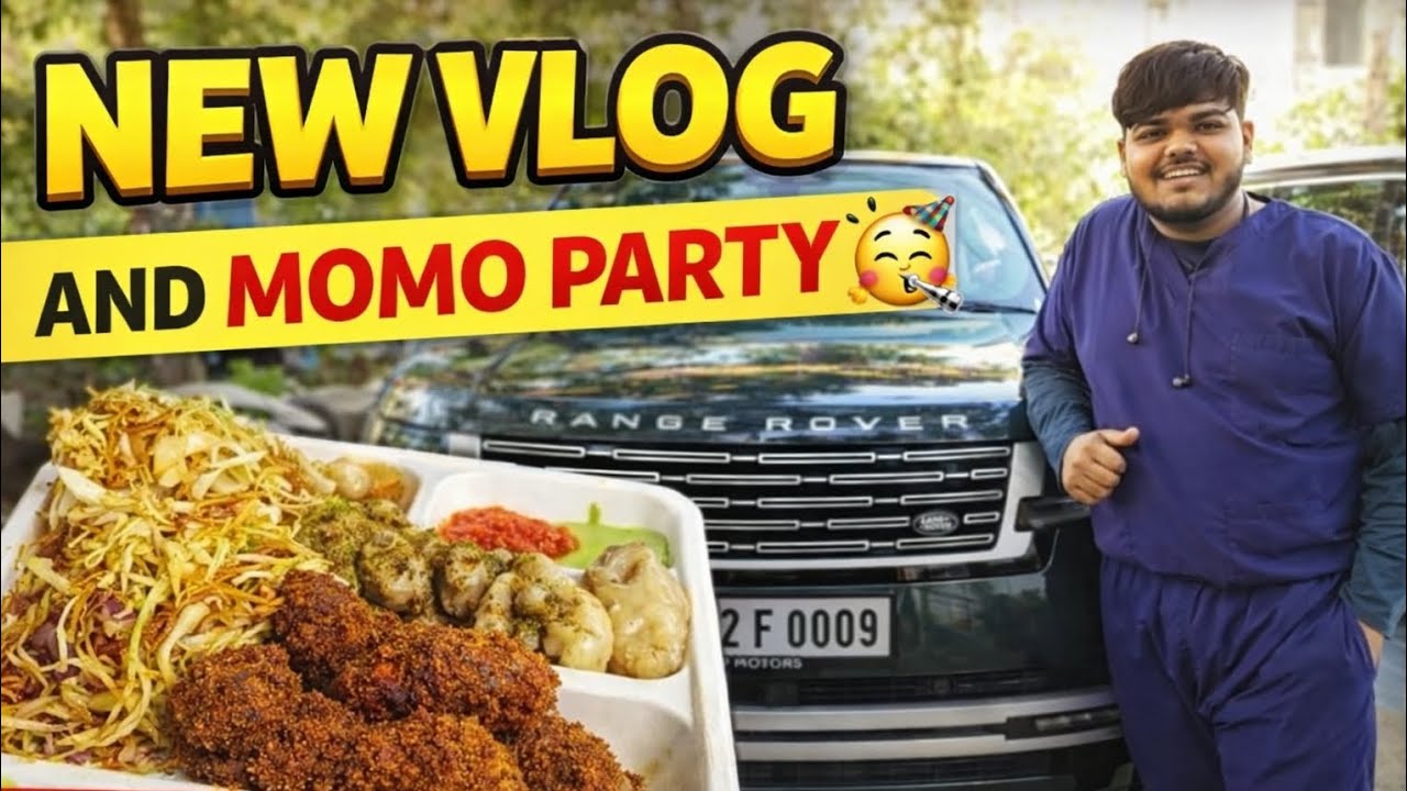 Momo party ki and Saniya aai stadium 😮 