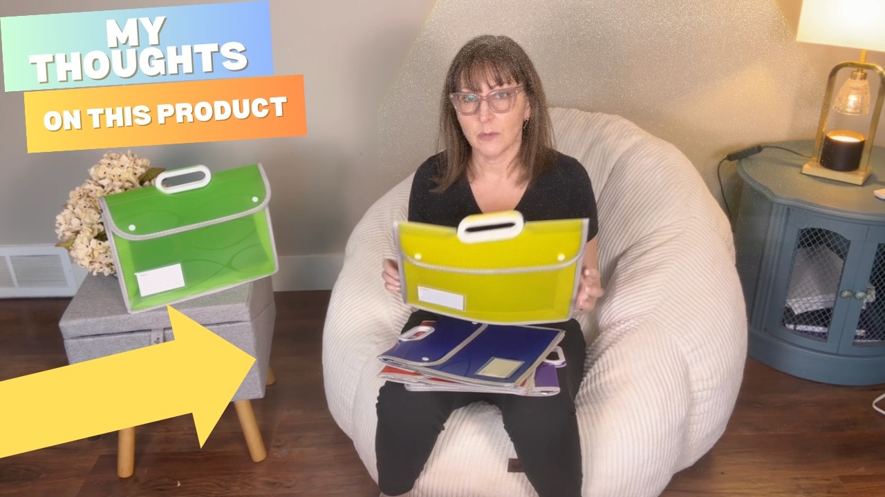These Are Smarter Than They Look - ABC Life Plastic File Folder with Handle Review