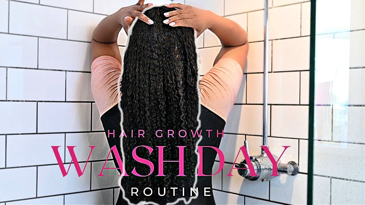 DAY 1 Thigh length hair challenge | WASHDAY ROUTINE  | No talking Relaxing