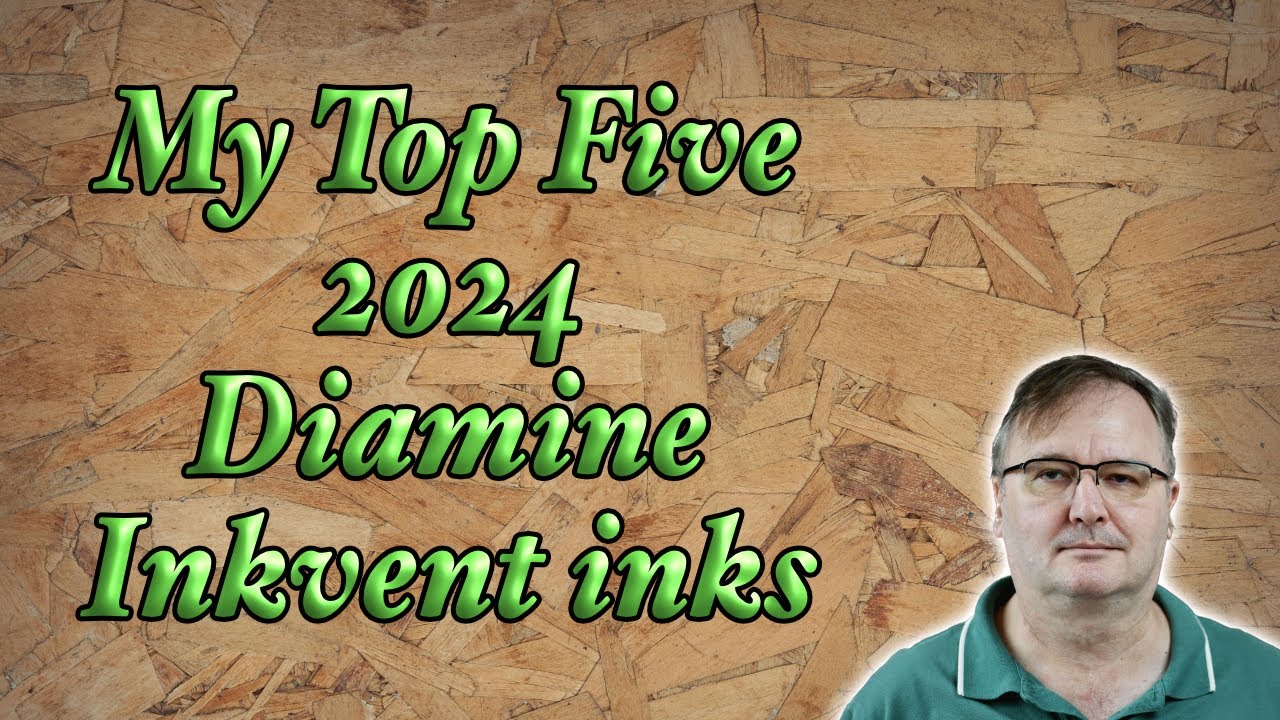 My Top 5 Inks from the 2024 Diamine Inkvent Calendar