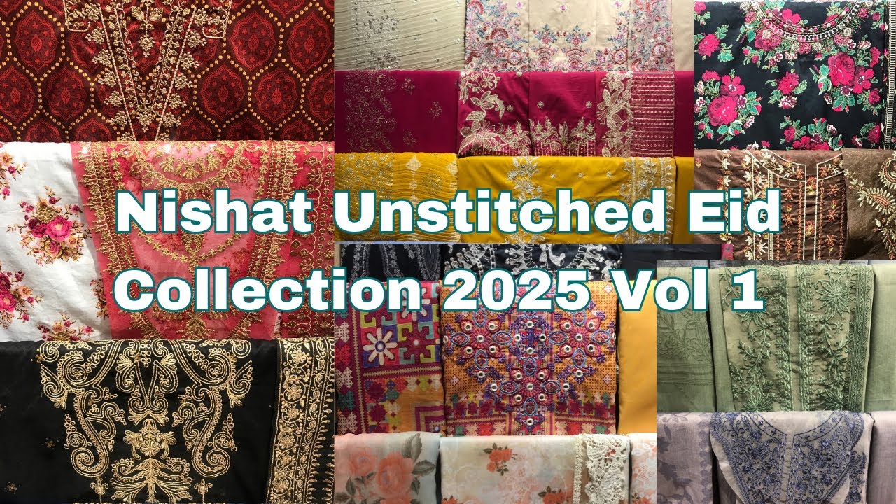 Nishat Summer Unstitched Styles New Ramadan & Eid Arrivals | March 2025