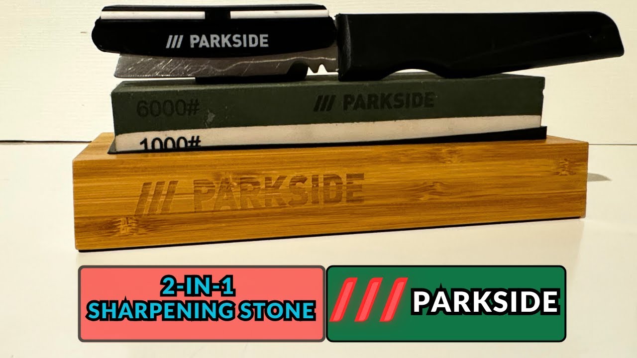 PARKSIDE 2-IN-1 SHARPENING STONE