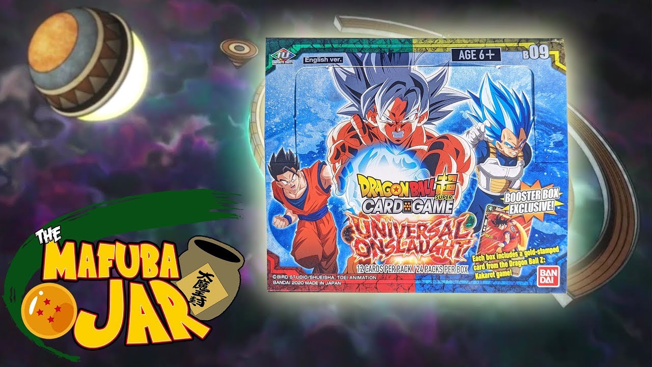 Dragon Ball Super Universal Onslaught Booster Box Opening!!