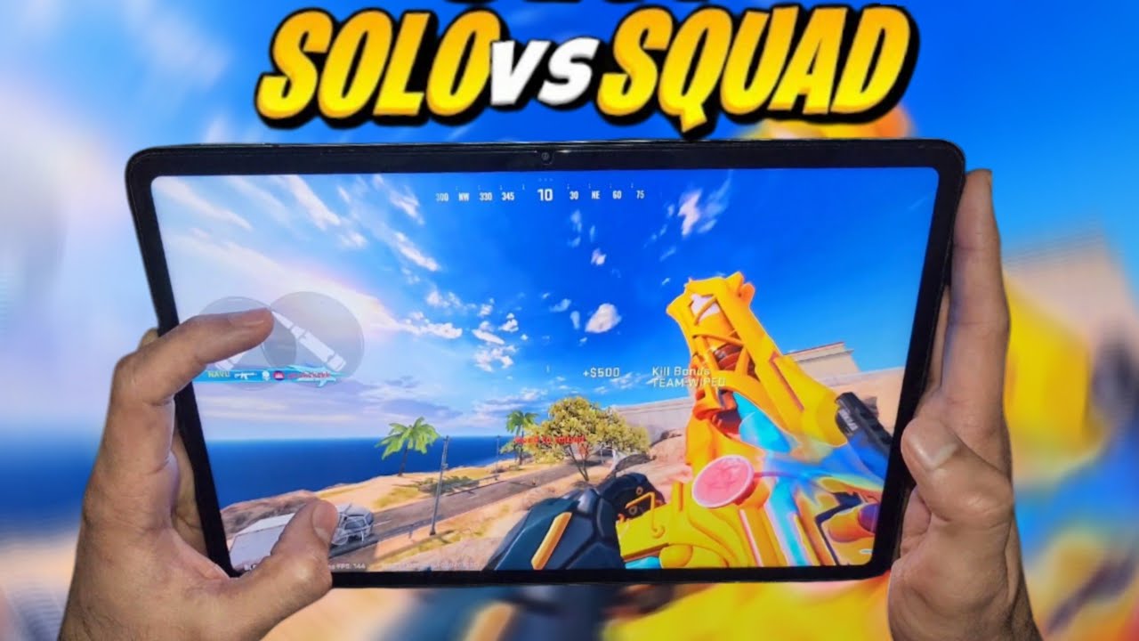Solo vs Squad in Blood Strike Mobile 144FPS 😱 | Xiaomi Pad 6 Domination!