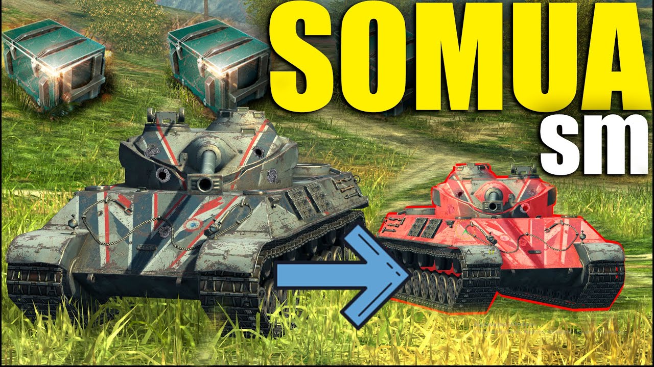 Долгожданный ПРЕМ SOMUA SM в WOT BLITZ