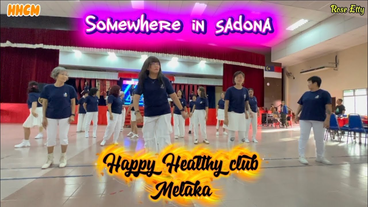 Somewhere In Sadona linedance || #happyhealthyclub 25/1/26 