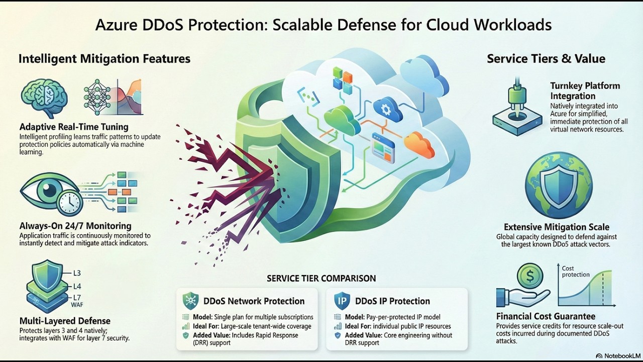 Basic Azure Security Concepts - Azure DDoS Protection Overview