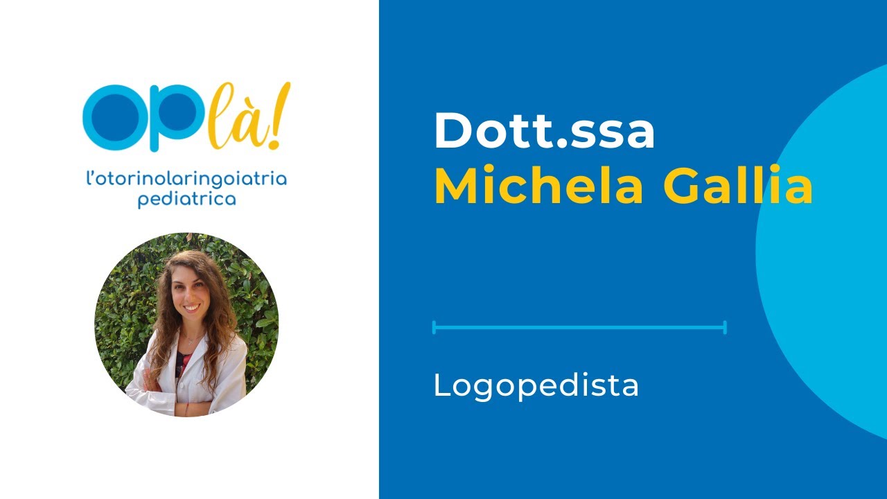 Dottoressa Michela Gallia - Logopedista a Torino
