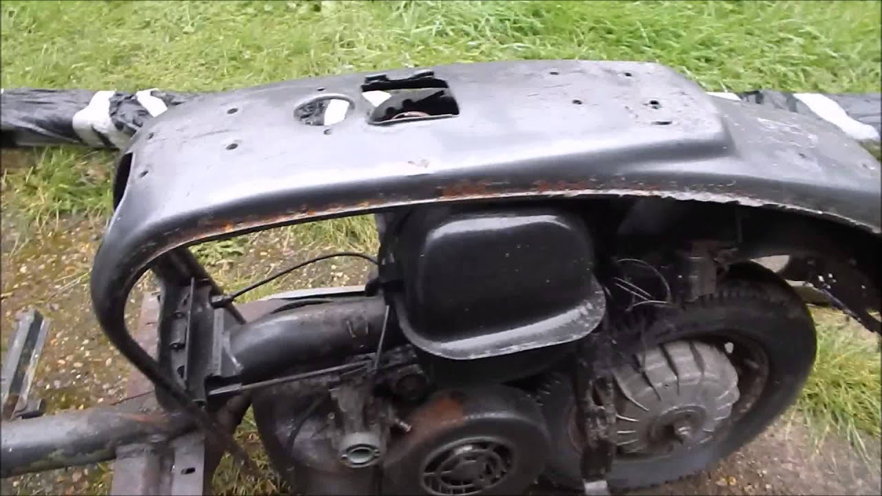 lambretta gp-dl full restoration part 1