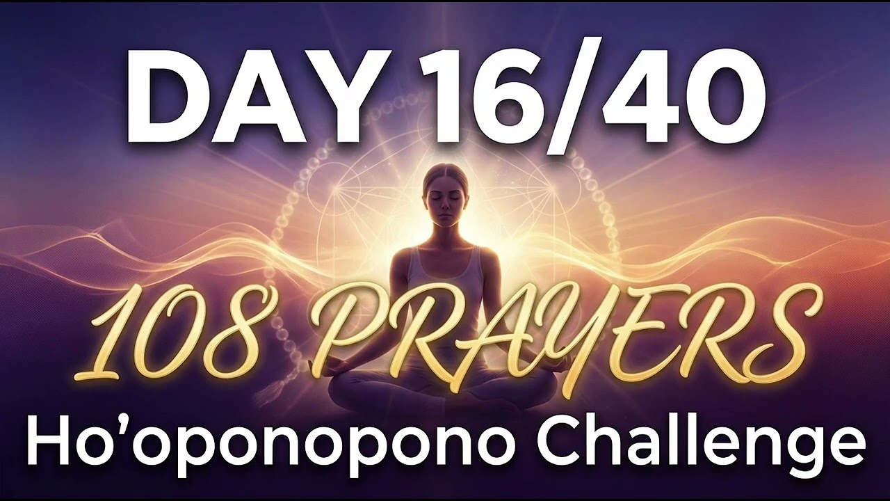 Day 16/40 🙏 108 Prayers Ho'oponopono Live Practice