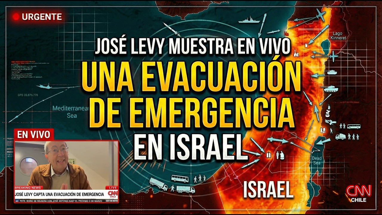 Conflicto en Medio Oriente: Jos&eacute; Levy debi&oacute; evacuar de urgencia en Israel