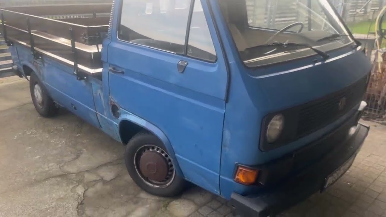 Koniec historii białych tablic  Vw 1.9td t3/t25 prycza # 