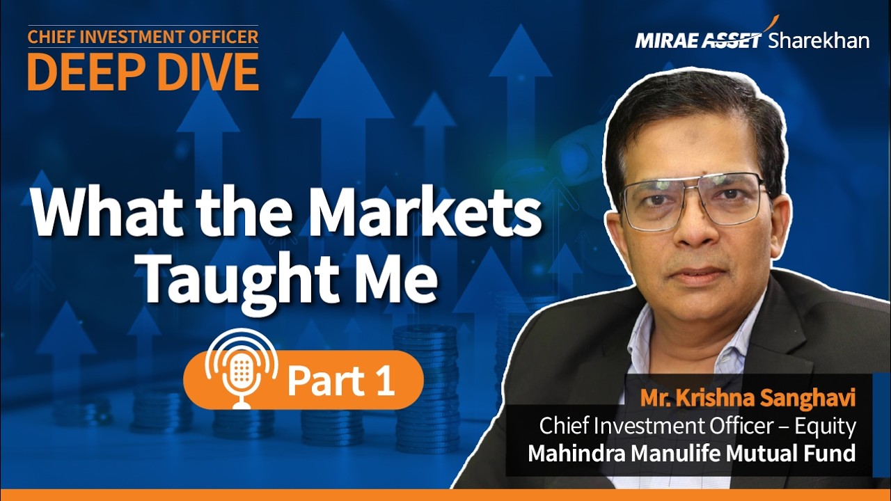 From Fund Manager to CIO: Lessons from 20 Years in Indian Equity Markets | CIO Deep Dive