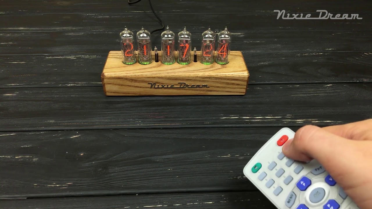 Nixie Tube Clock IN-14 - by Nixie Dream