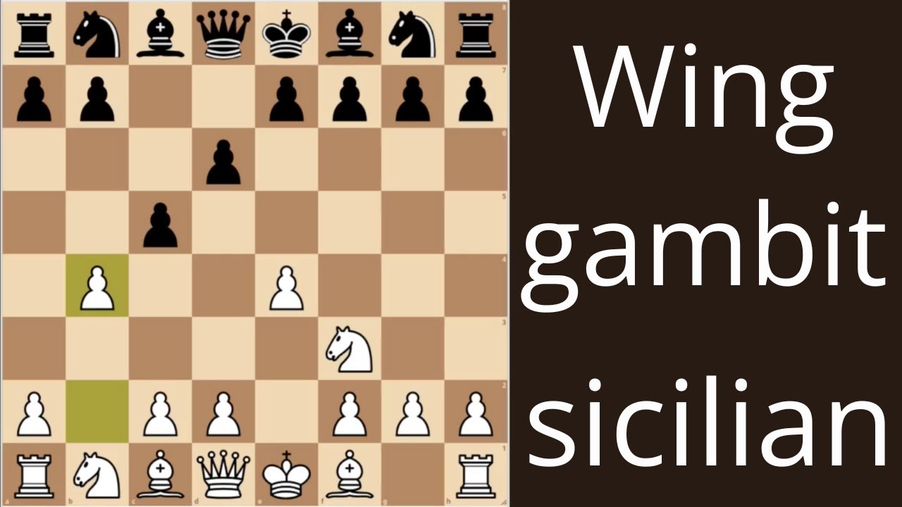 🔥  The Secret Gambit That DESTROYS the Sicilian: The Deferred Wing Gambit ♟️
