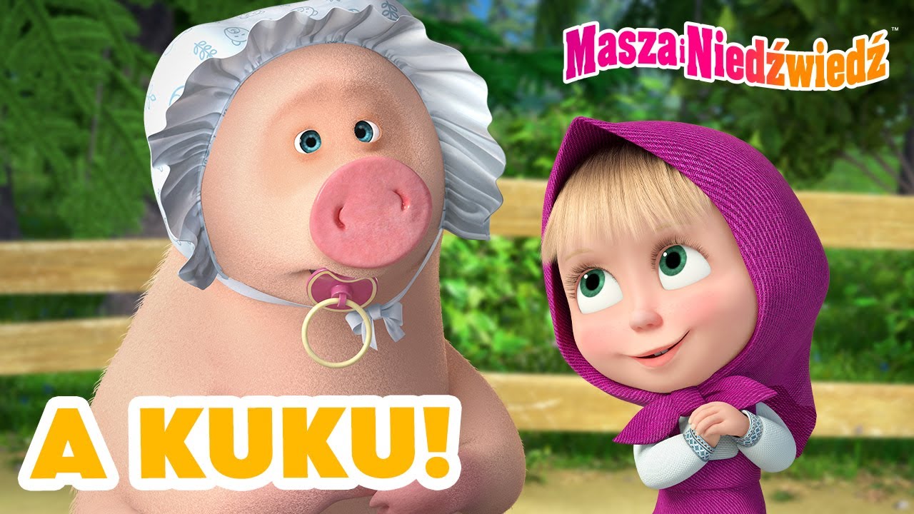 Masza i Niedźwiedź ✨ A kuku! 🐾💖 Nowy odcinek ➡️ Już 22 sierpnia! 👱‍♀️ Masha and the Bear