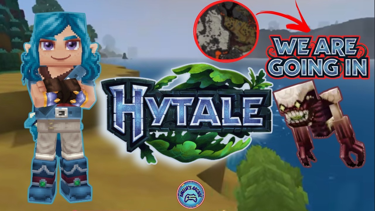 We Are Going In and Exploring, Amelia's Arcade Plays Hytale. Ep.3 #gaming #pc #fun