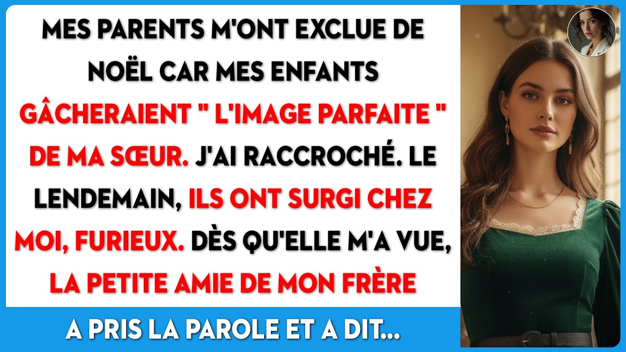 Mes parents nous ont exclus, mes enfants et moi, de Noël — Maman a chuchoté : 