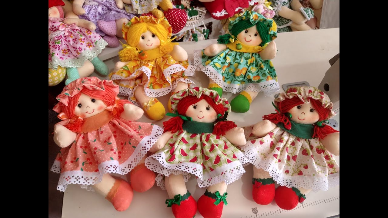 IDEIA INCRÍVEL - MINI BONECA FRUTINHA!! DIA DAS CRIANÇAS.