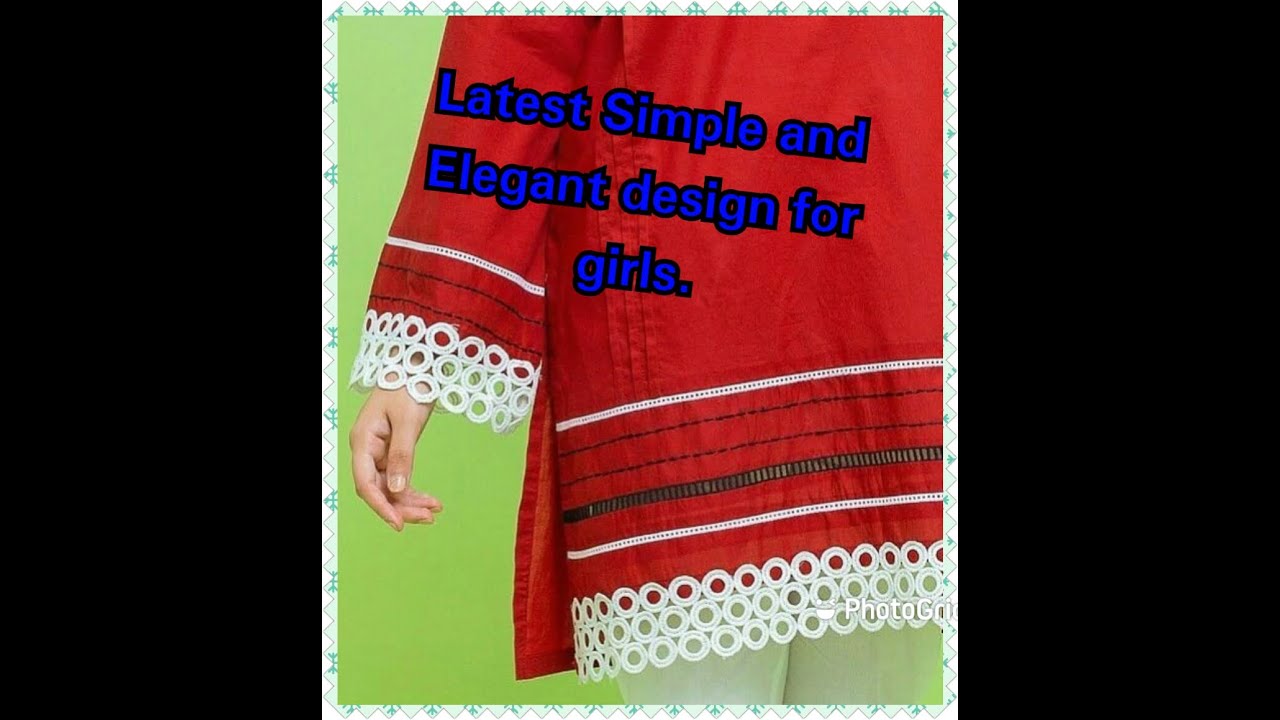 Latest Simple andand Elegant shirt designs for ladies