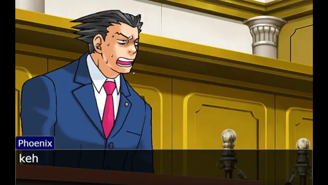 Los fiscales de la trilogia de Phoenix Wright got me like: