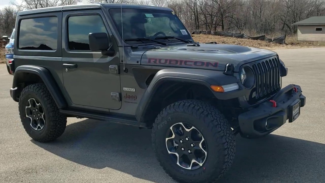JEEP RUBICON RECON 2020 WRANGLER RECON PACKAGE STING GRAY 2 DOOR WALK AROUND REVIEW 20J144 SOLD!