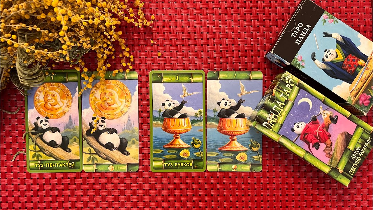 ТАРО ПАНДЫ: сравнение старой и новой версии 🐼🎋+ РАСКЛАД «Прошлое» | Panda Tarot 🎍