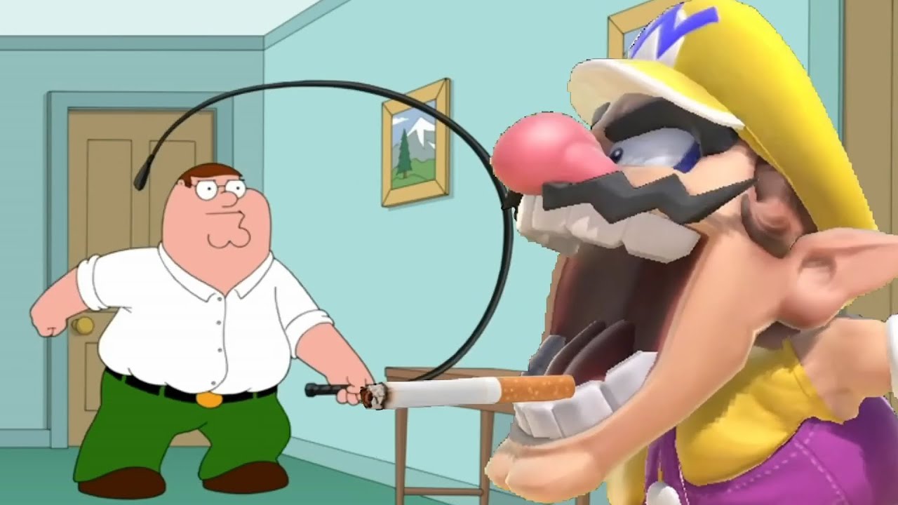 Питер Уипс Варио (Smash X Family Guy)