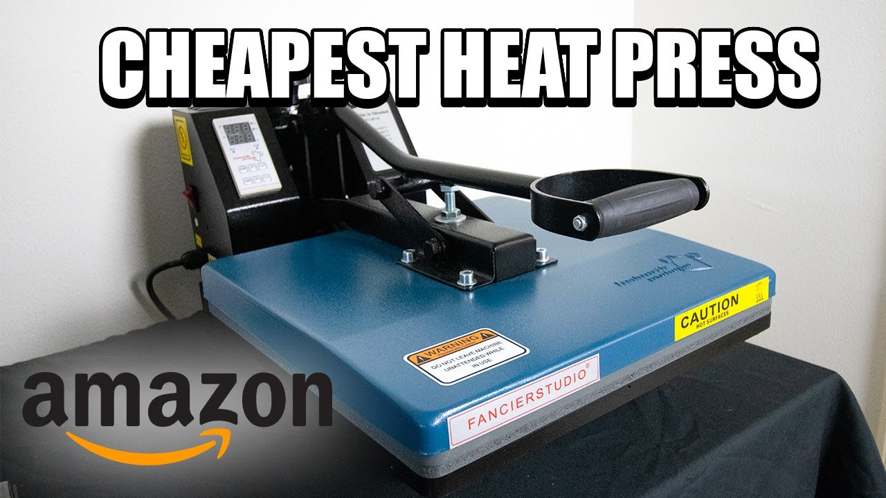 CHEAPEST 15x15 Heat Press on Amazon | FancierStudio Heat Press