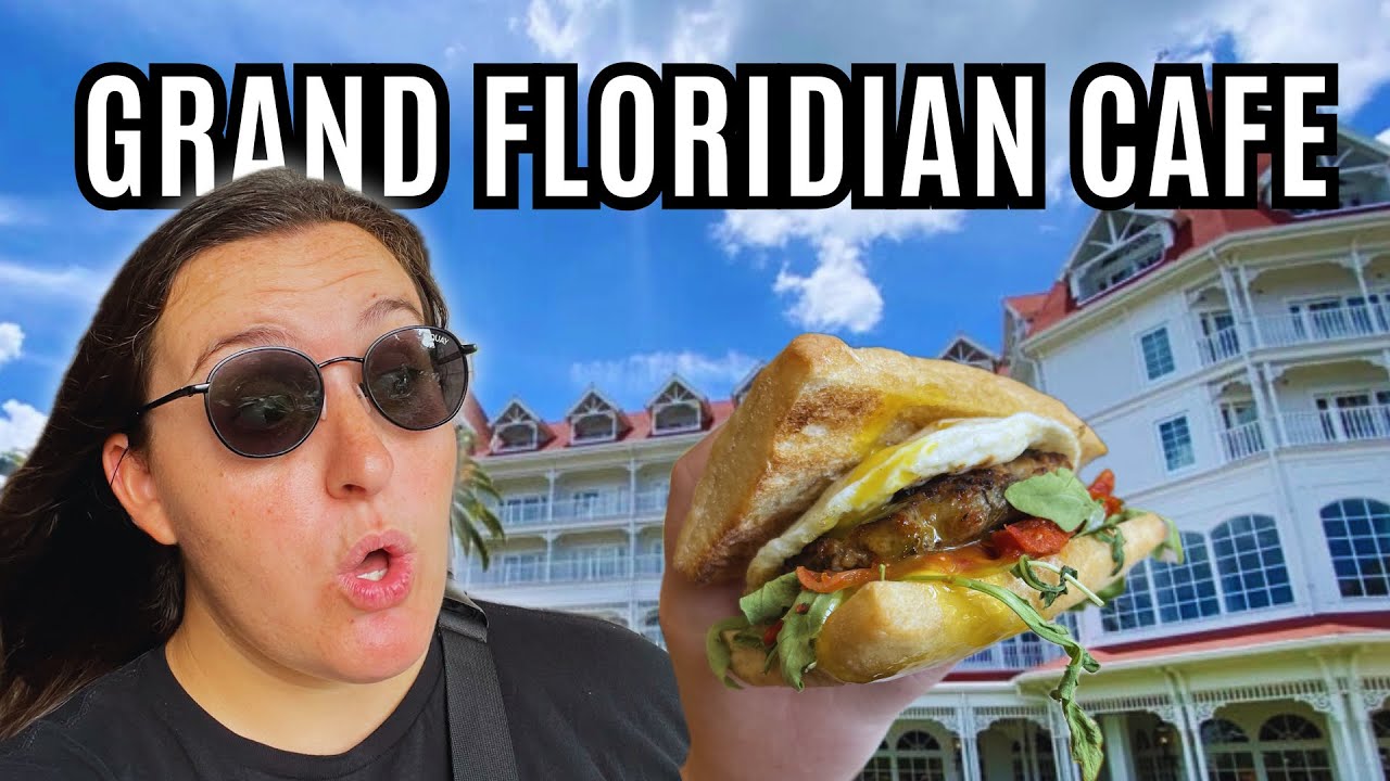 NEW MENU Grand Floridian Cafe Brunch- Walt Disney World