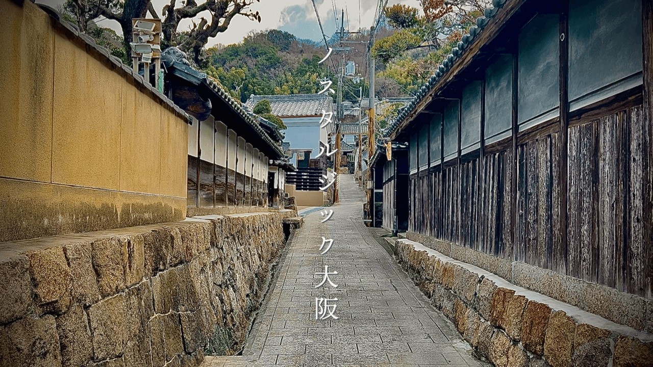 【穴場】大阪にこんなところが！？神秘的な滝が流れる神社とノスタルジックな町並み