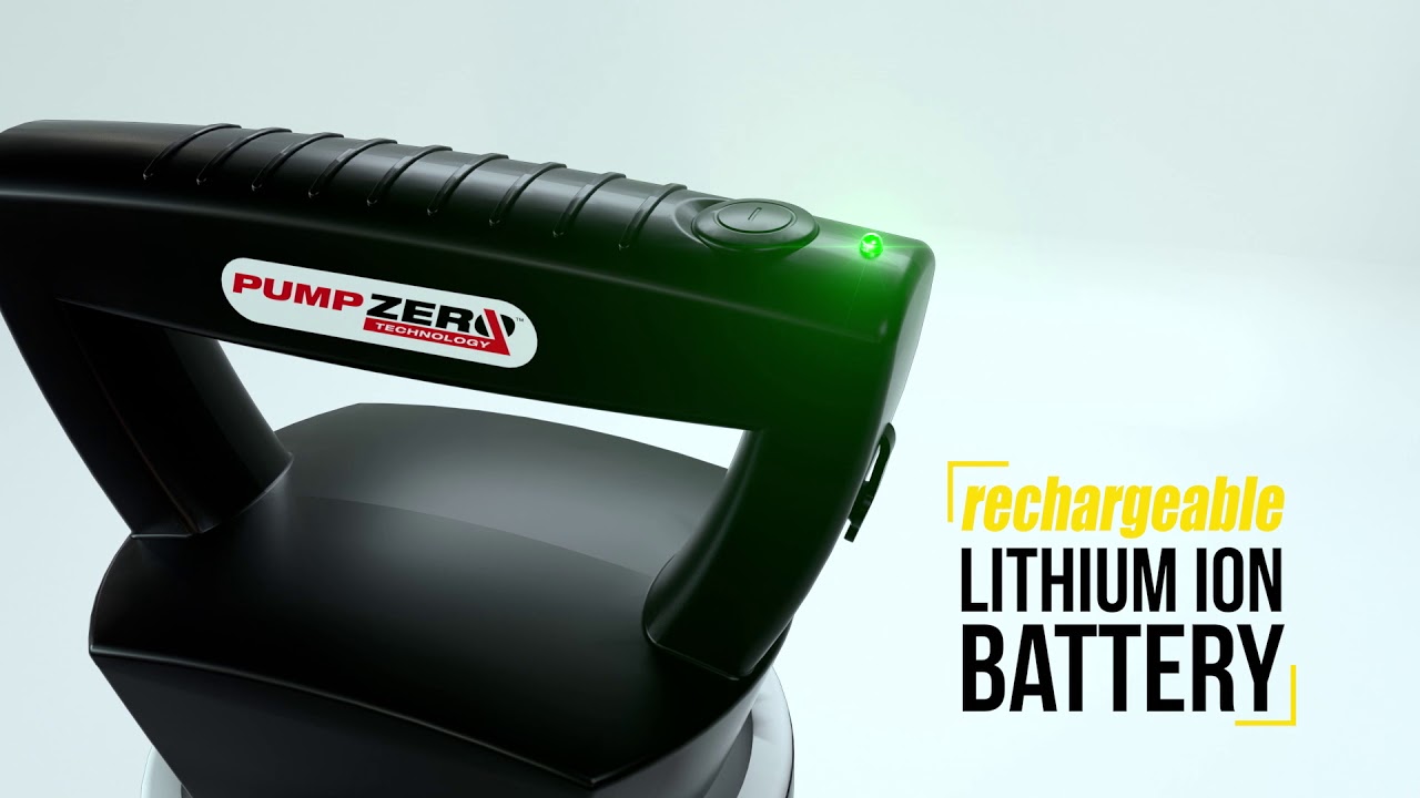 RoundUp Lithium-ion Powered Sprayer with Pump Zero Technology