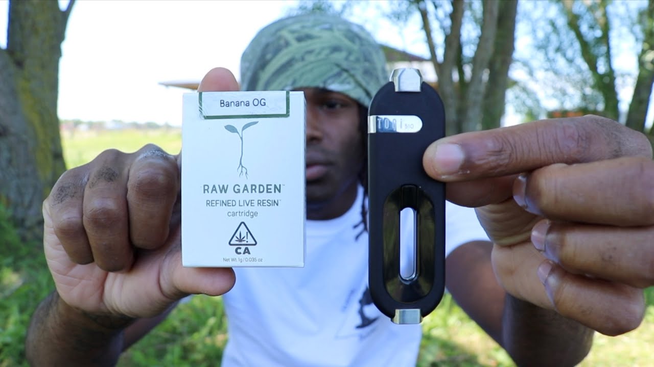 TRYING THE TOQI 510 Thread Battery With A New RAW GARDEN Cart!