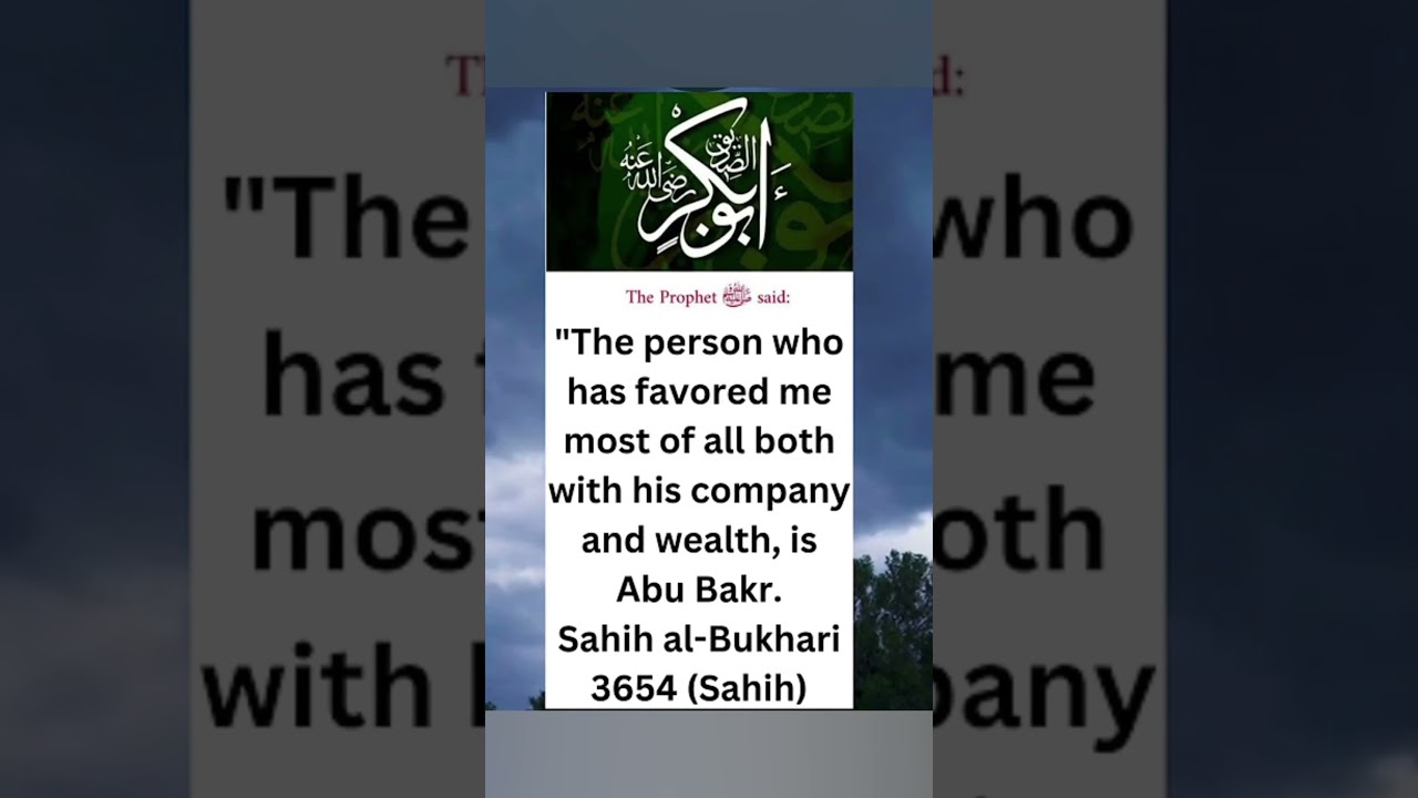 Abu Baqar first caliph in Islam 