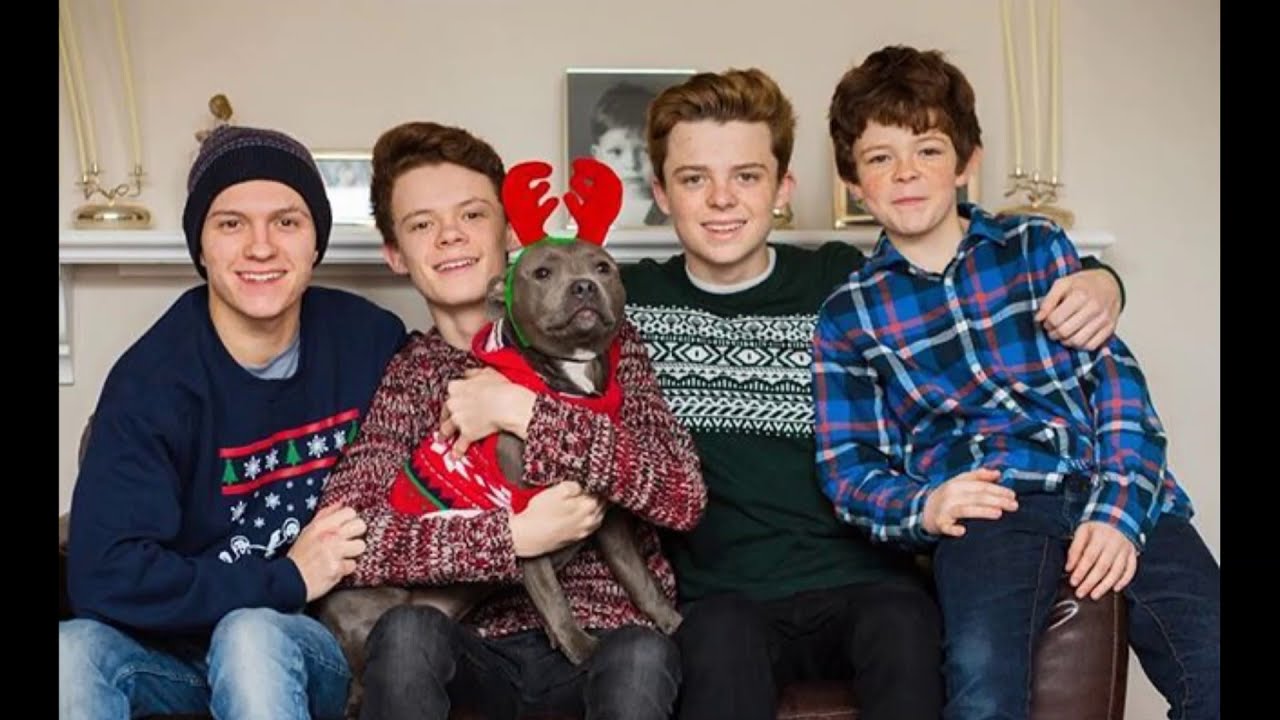 Tom Holland His Family & Friend Harrison Osterfield