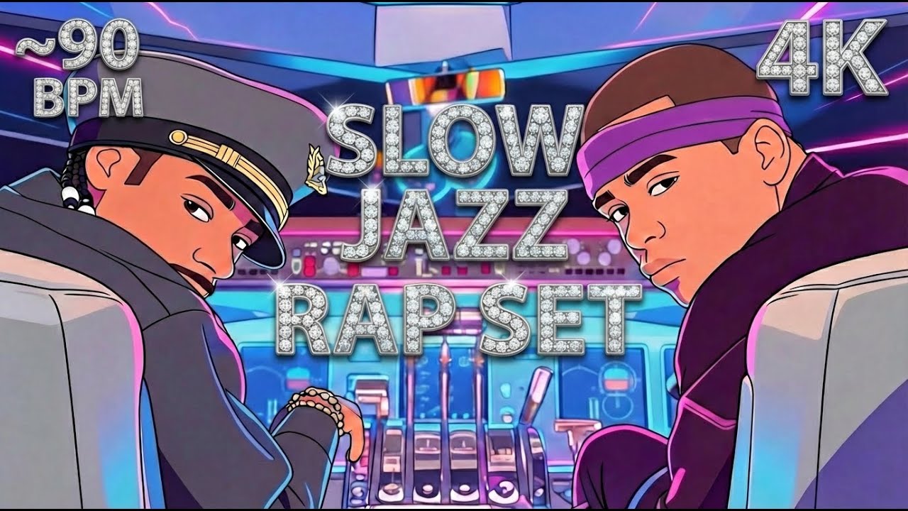 HIGH AIRLINES ✈️  JAZZ RAP 🎷 | Slow Blues Vibes & Chill R&B | Chill / Focus / Night
