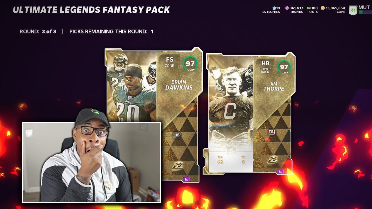 These Ultimate Legend Fantasy Packs Were ... FIRE?!